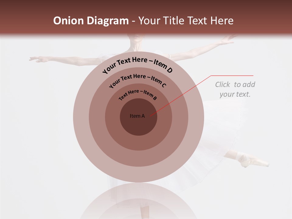 Ballerina Elegance Dancer PowerPoint Template