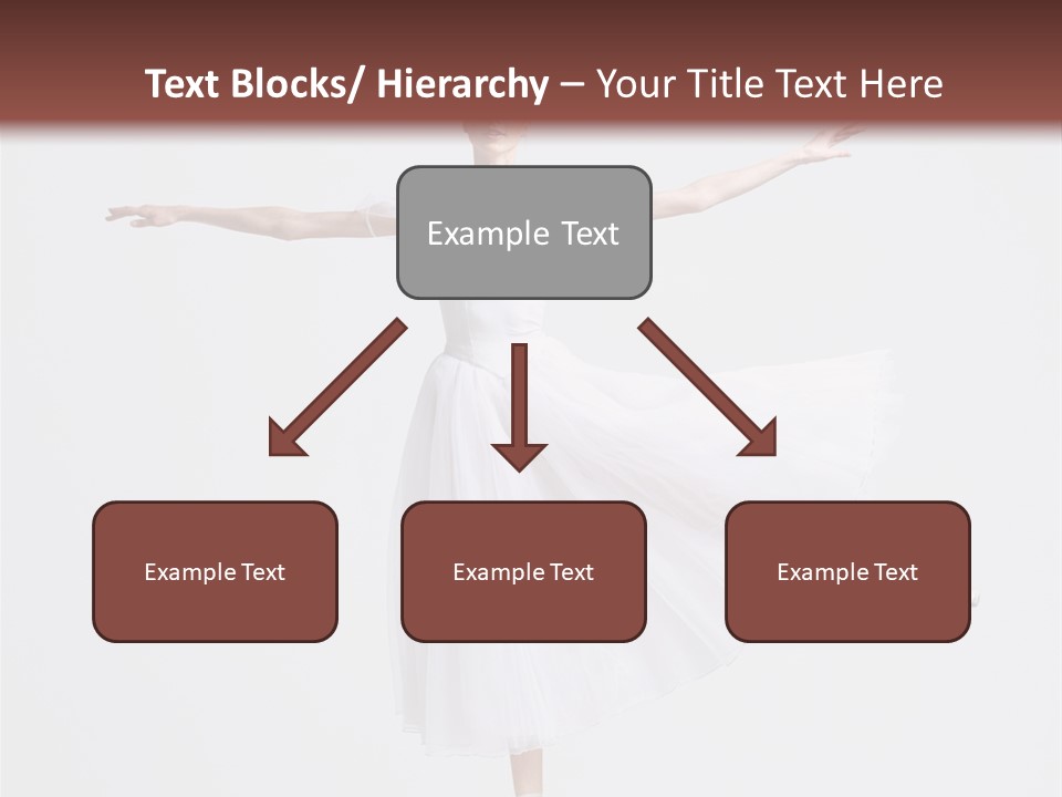 Ballerina Elegance Dancer PowerPoint Template