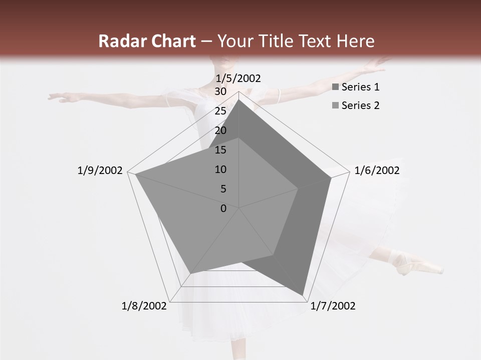 Ballerina Elegance Dancer PowerPoint Template