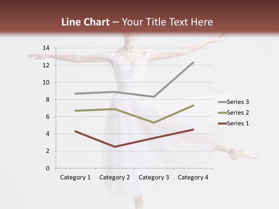 Ballerina Elegance Dancer PowerPoint Template