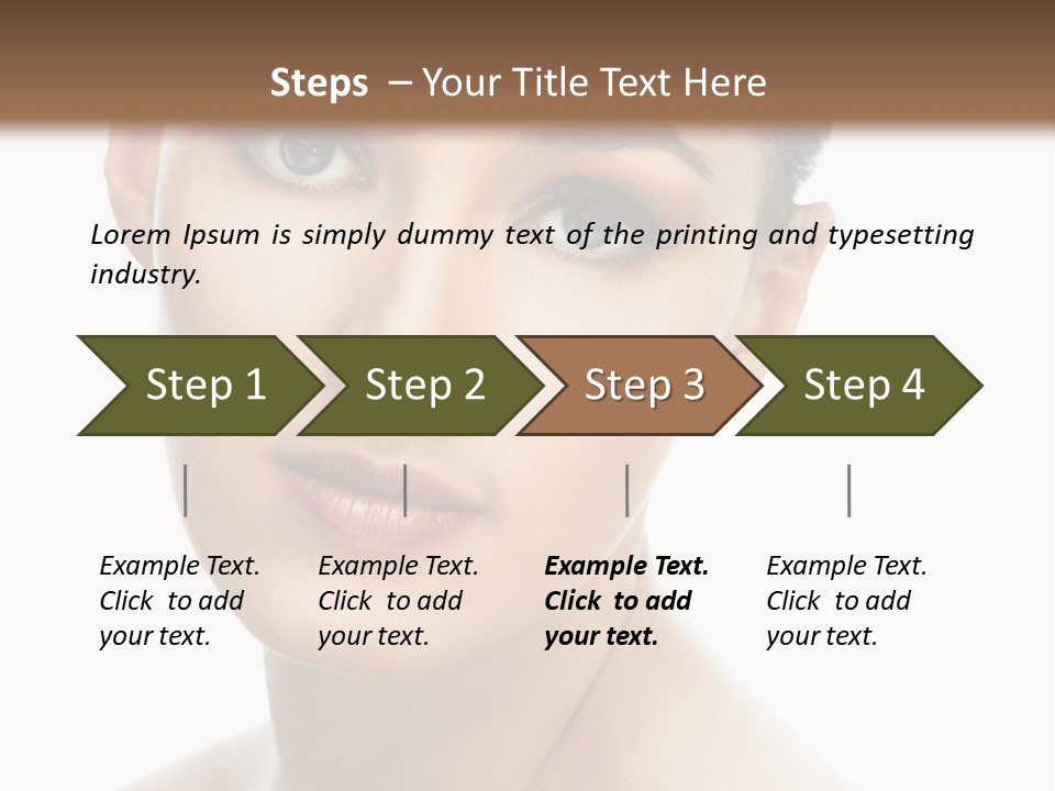 Smile Treatment Face PowerPoint Template