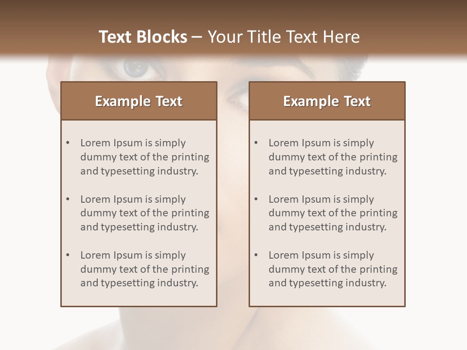 Smile Treatment Face PowerPoint Template