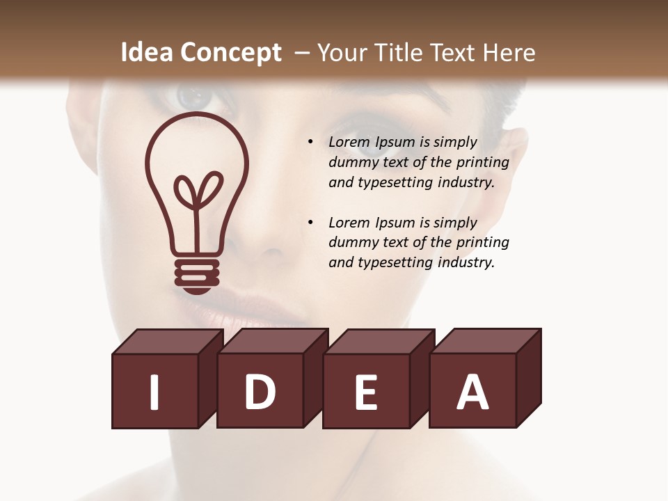 Smile Treatment Face PowerPoint Template