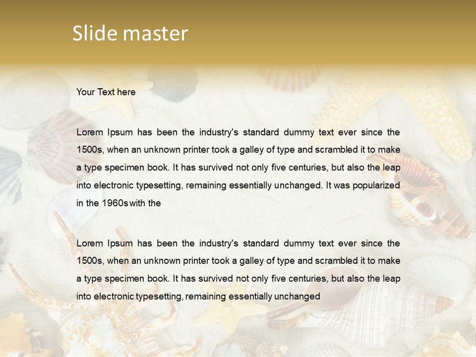 Copy Season Space PowerPoint Template