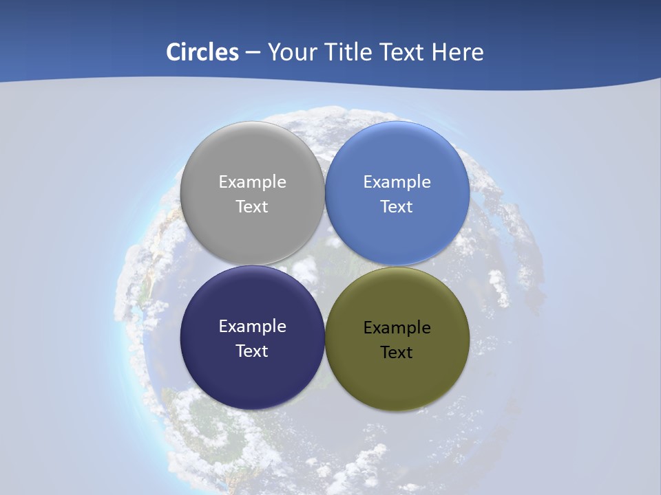 Ecology South Model PowerPoint Template