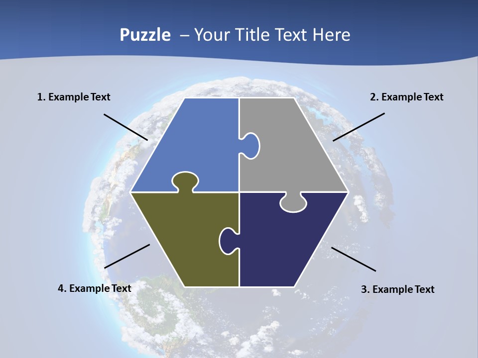 Ecology South Model PowerPoint Template