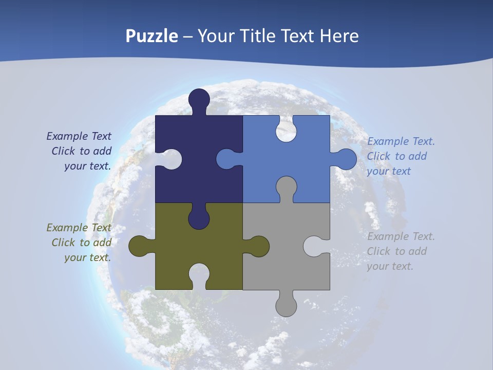 Ecology South Model PowerPoint Template