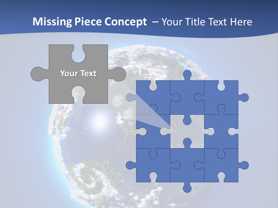 Ecology South Model PowerPoint Template