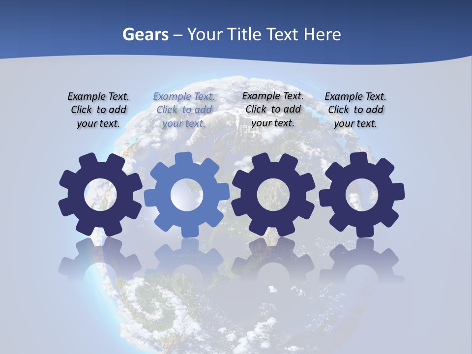Ecology South Model PowerPoint Template