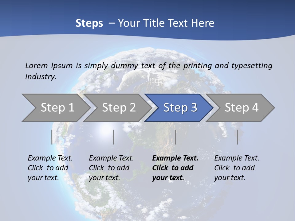 Ecology South Model PowerPoint Template