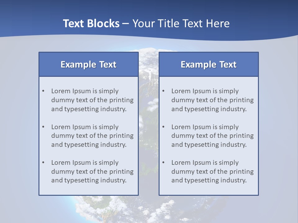 Ecology South Model PowerPoint Template