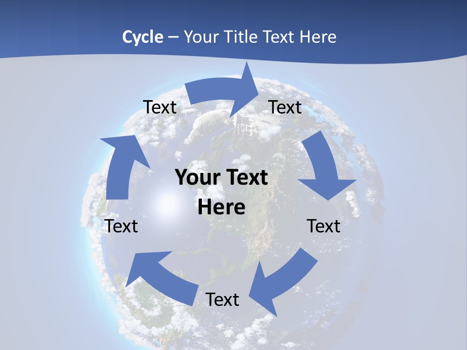 Ecology South Model PowerPoint Template