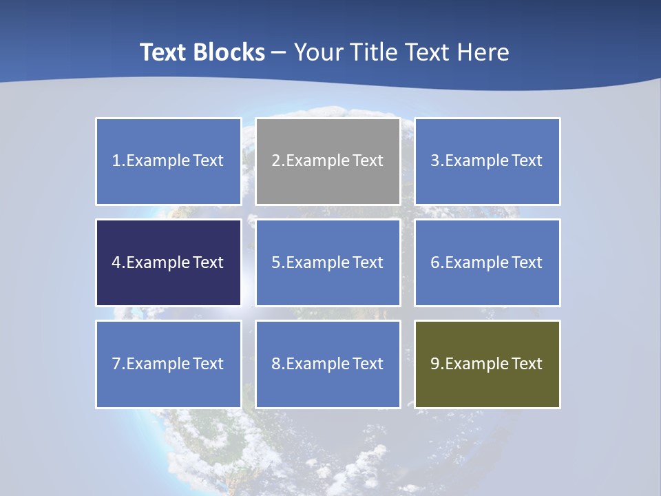 Ecology South Model PowerPoint Template