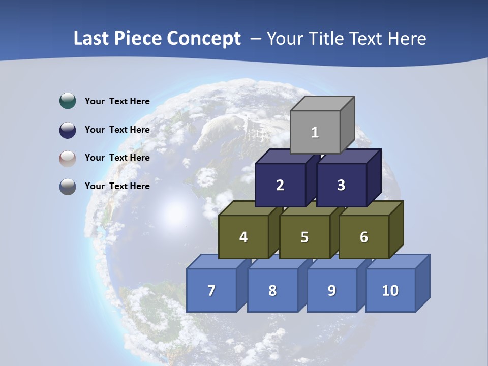 Ecology South Model PowerPoint Template