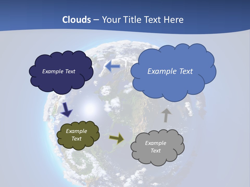 Ecology South Model PowerPoint Template