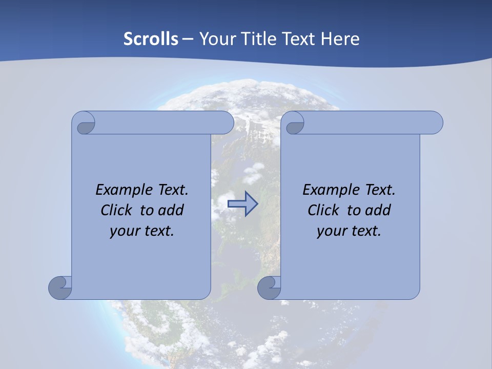 Ecology South Model PowerPoint Template