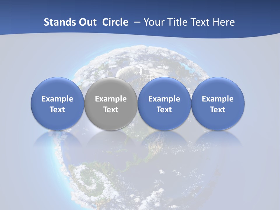 Ecology South Model PowerPoint Template