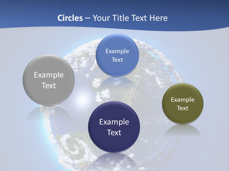 Ecology South Model PowerPoint Template
