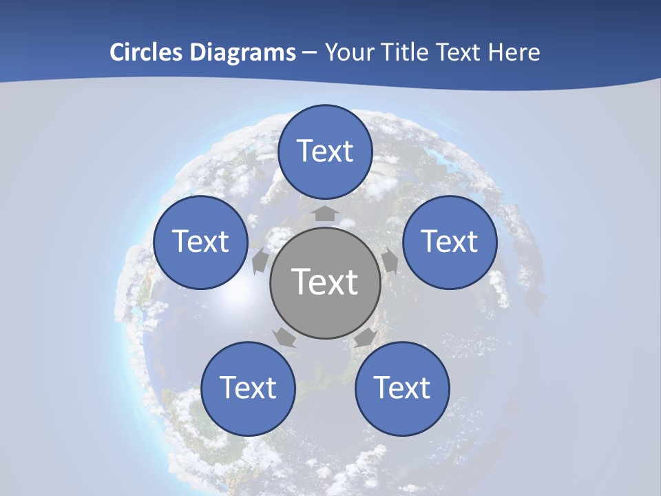 Ecology South Model PowerPoint Template