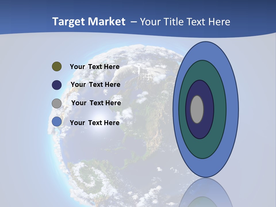 Ecology South Model PowerPoint Template