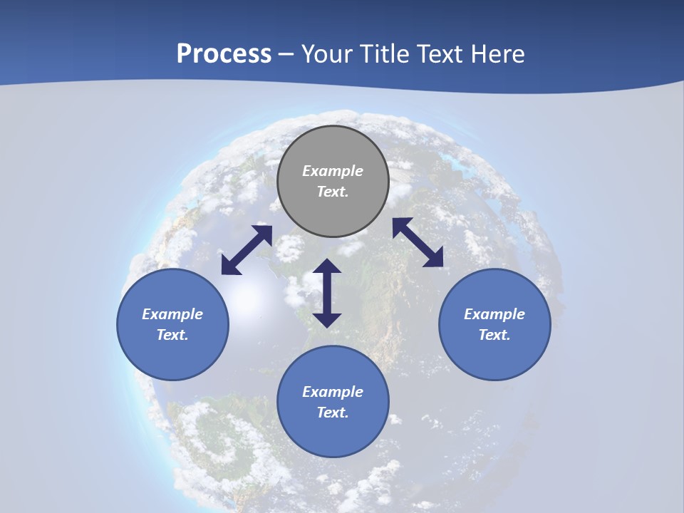 Ecology South Model PowerPoint Template