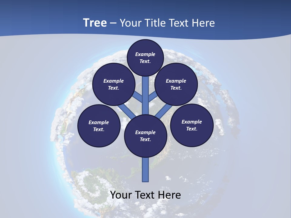 Ecology South Model PowerPoint Template