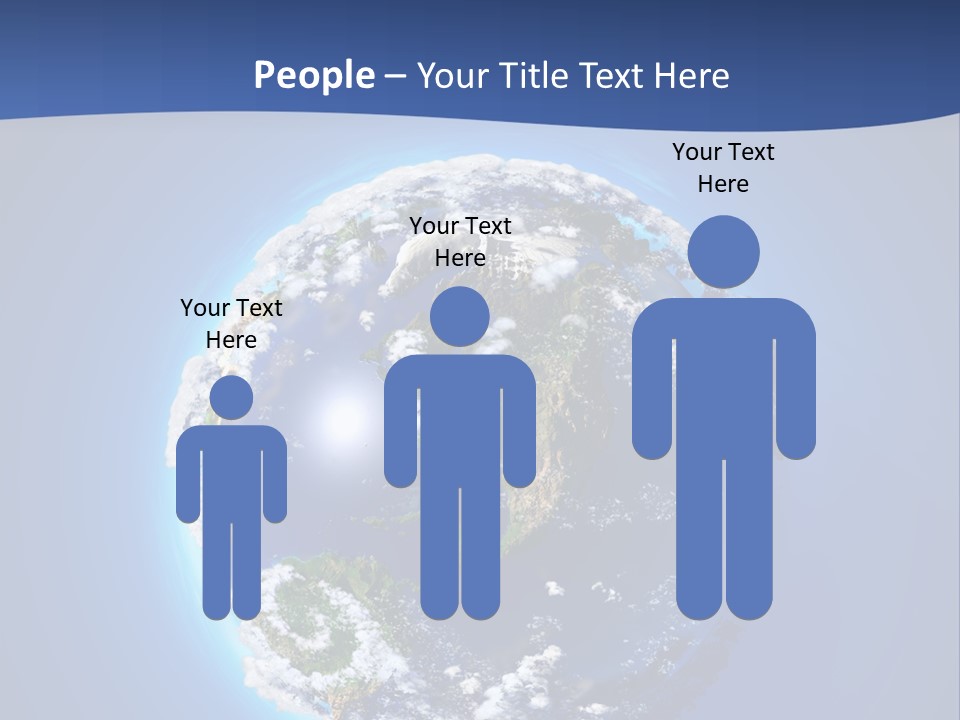 Ecology South Model PowerPoint Template