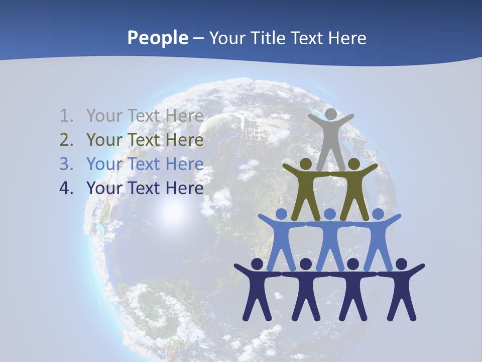 Ecology South Model PowerPoint Template