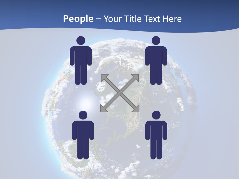 Ecology South Model PowerPoint Template