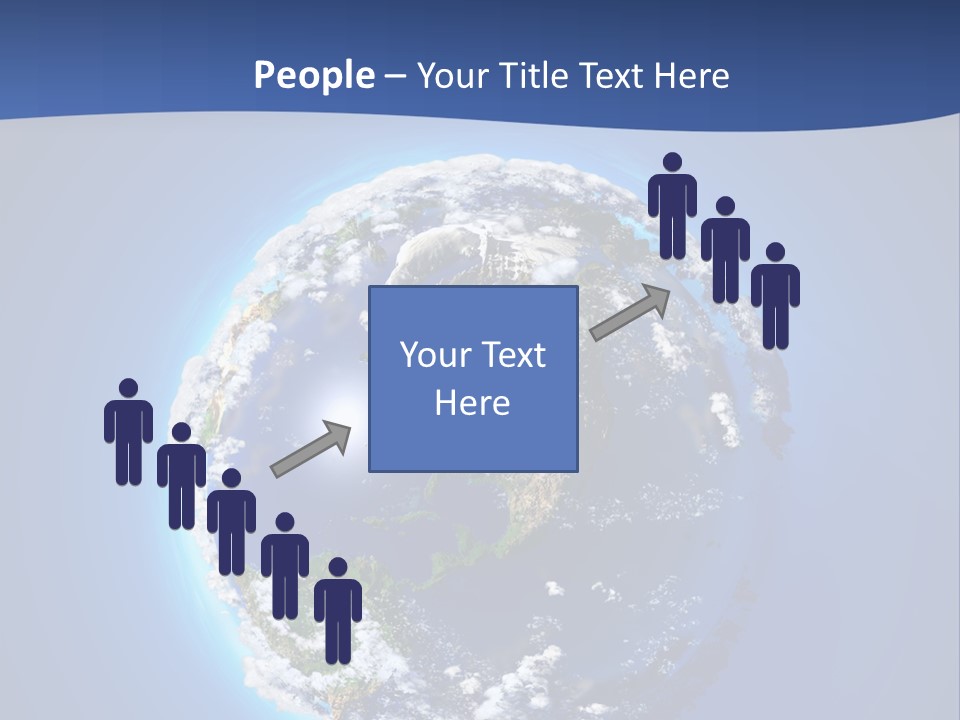 Ecology South Model PowerPoint Template