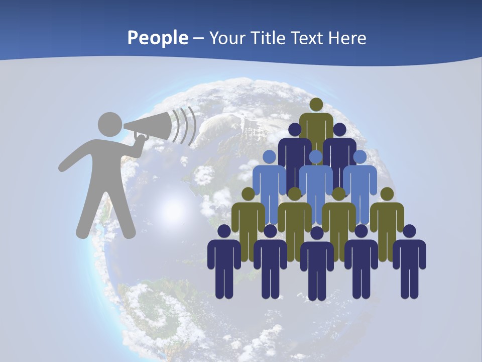 Ecology South Model PowerPoint Template