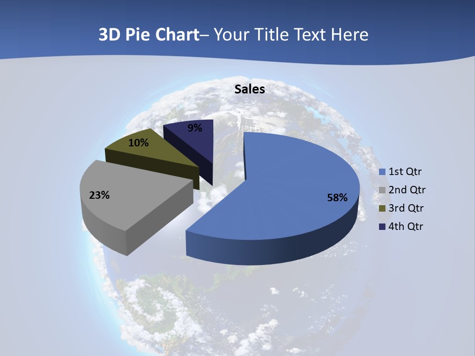 Ecology South Model PowerPoint Template