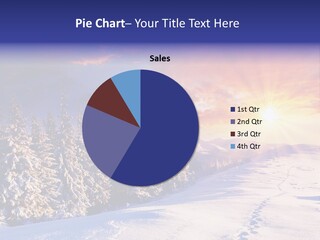 Park Tree Snowy PowerPoint Template