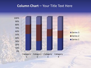 Park Tree Snowy PowerPoint Template