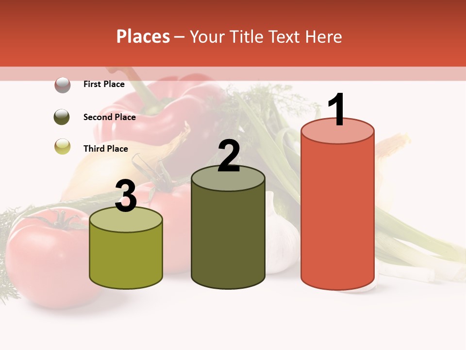 Pepper Garden Red PowerPoint Template