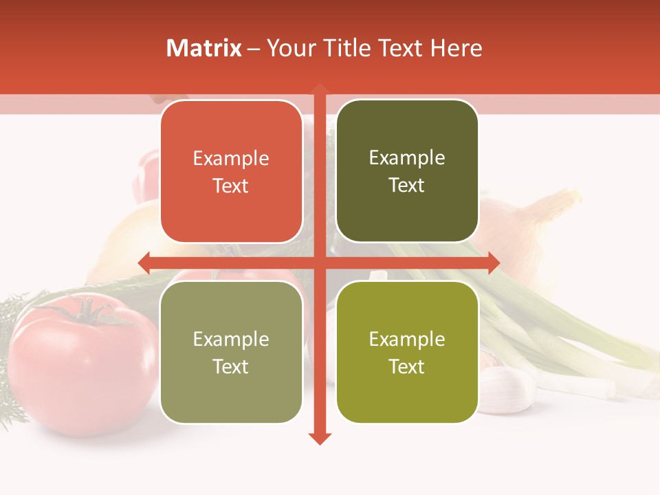 Pepper Garden Red PowerPoint Template