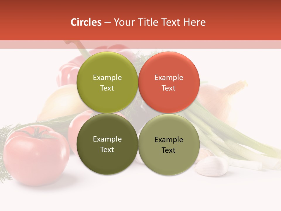 Pepper Garden Red PowerPoint Template