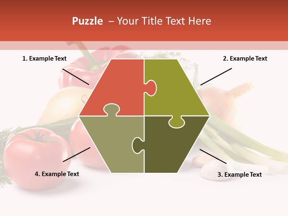 Pepper Garden Red PowerPoint Template