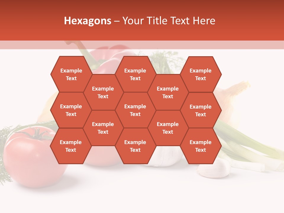 Pepper Garden Red PowerPoint Template