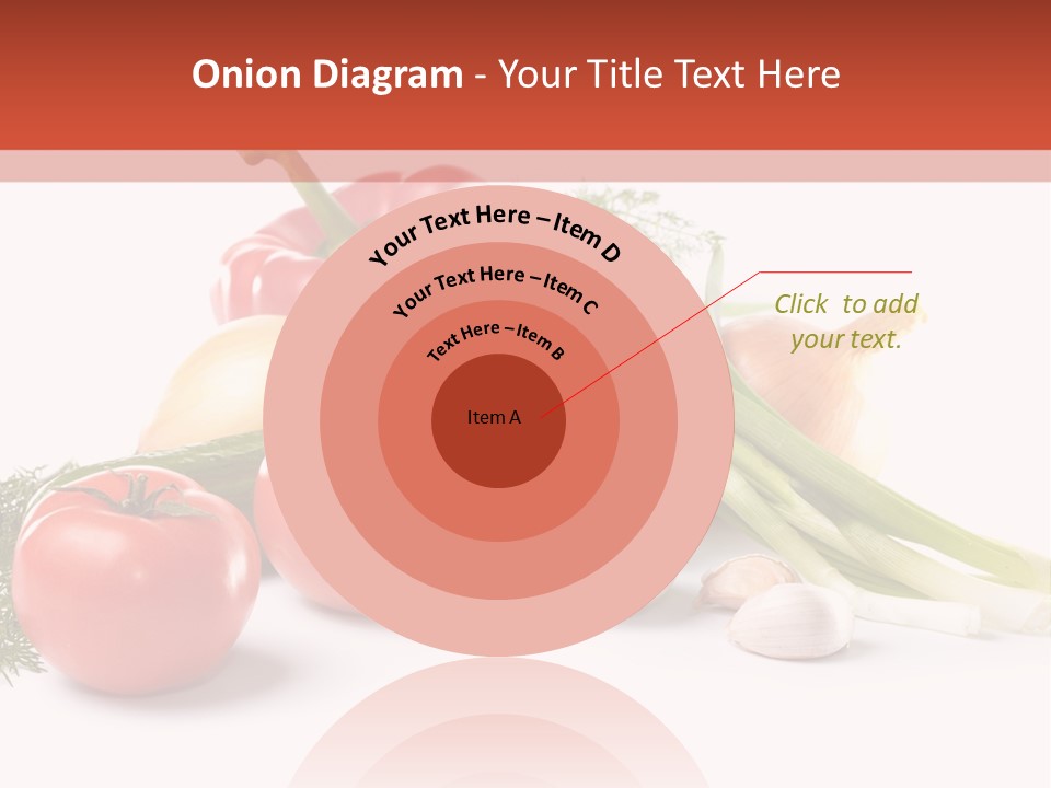 Pepper Garden Red PowerPoint Template