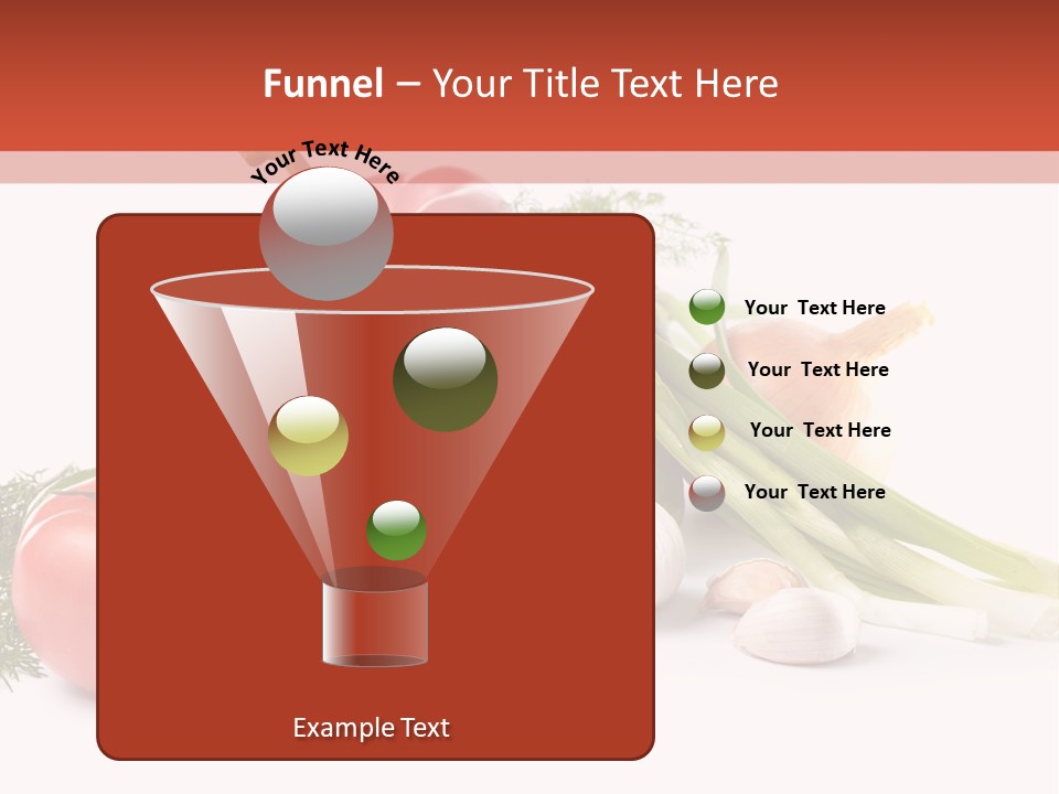 Pepper Garden Red PowerPoint Template