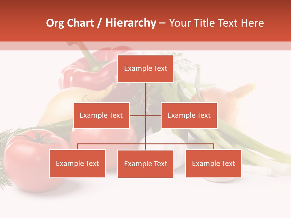 Pepper Garden Red PowerPoint Template