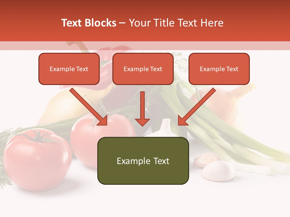 Pepper Garden Red PowerPoint Template