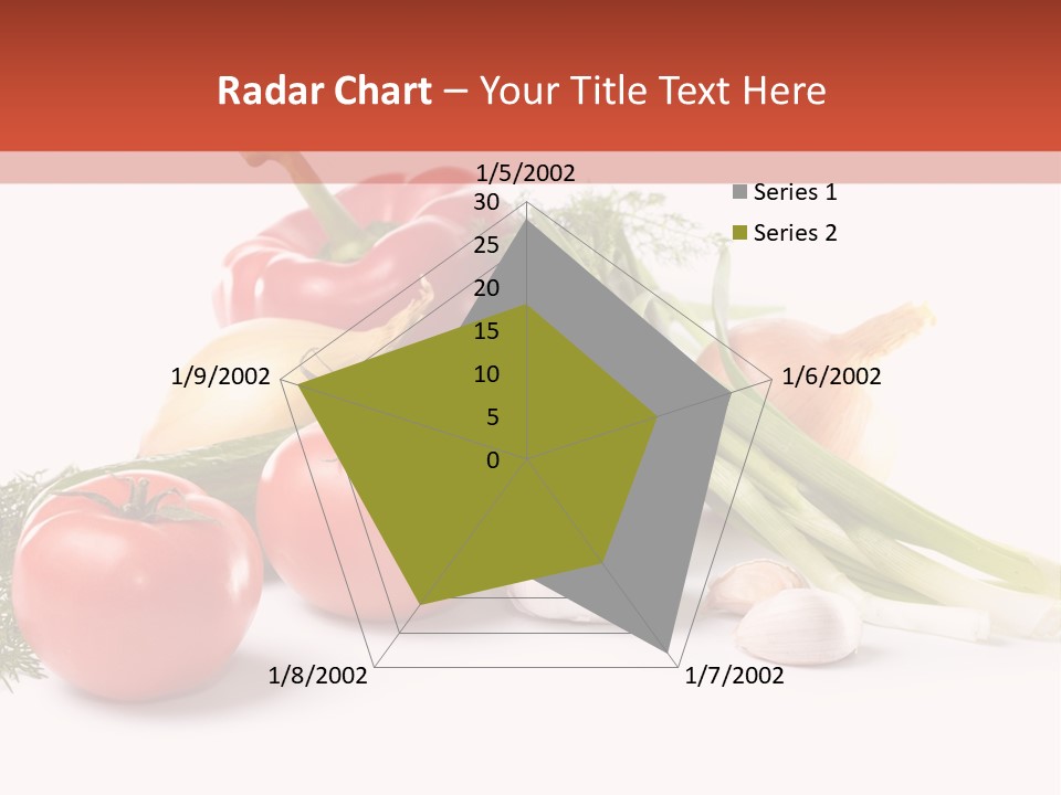 Pepper Garden Red PowerPoint Template
