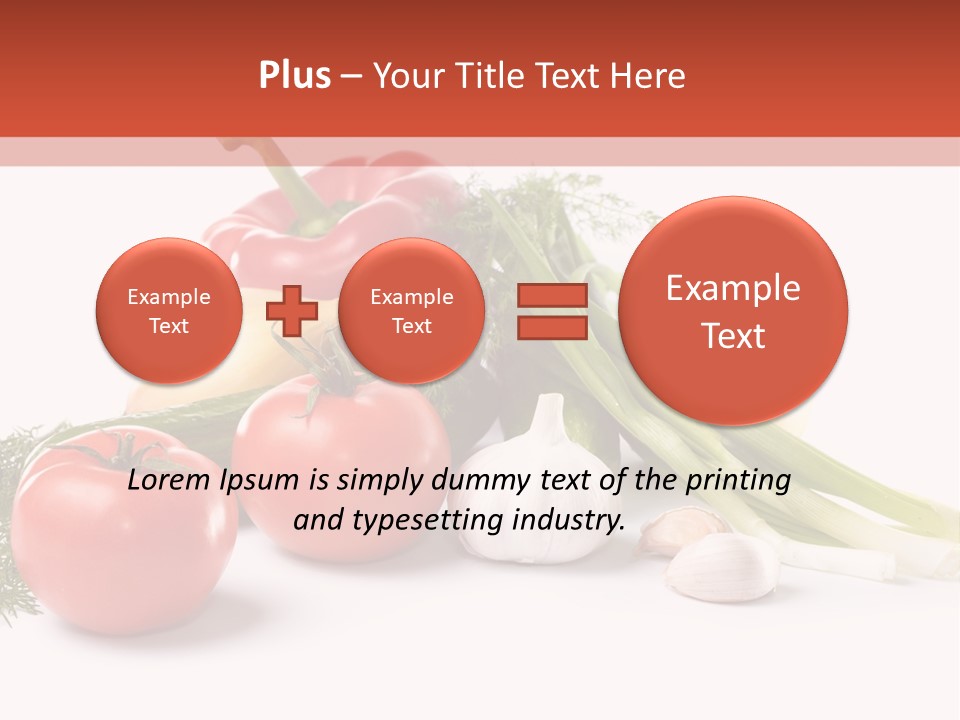 Pepper Garden Red PowerPoint Template