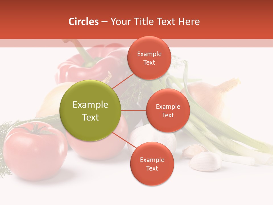 Pepper Garden Red PowerPoint Template