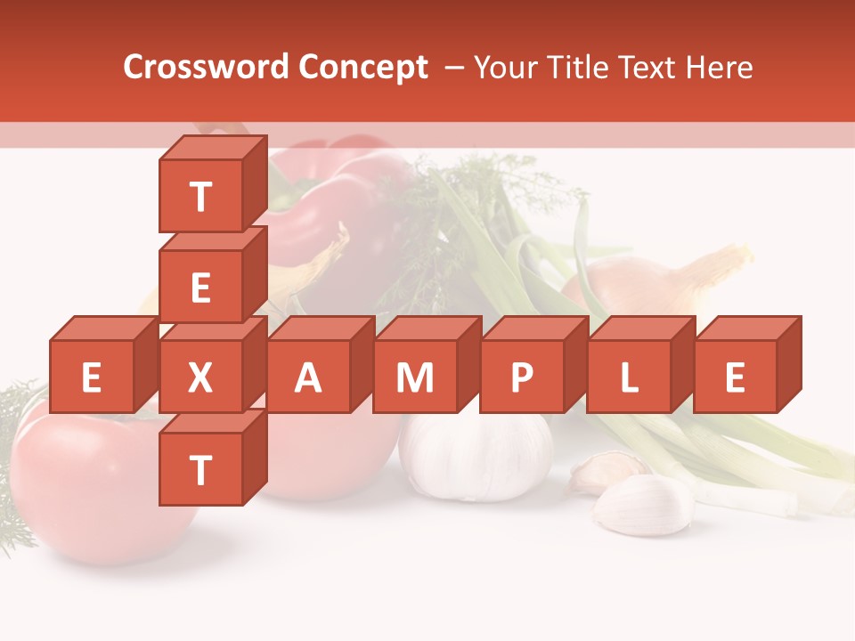 Pepper Garden Red PowerPoint Template