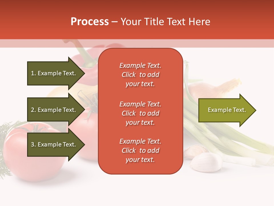 Pepper Garden Red PowerPoint Template