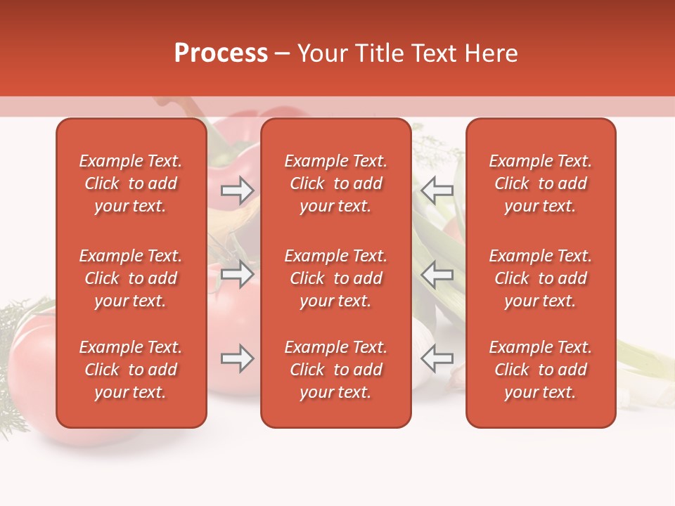 Pepper Garden Red PowerPoint Template