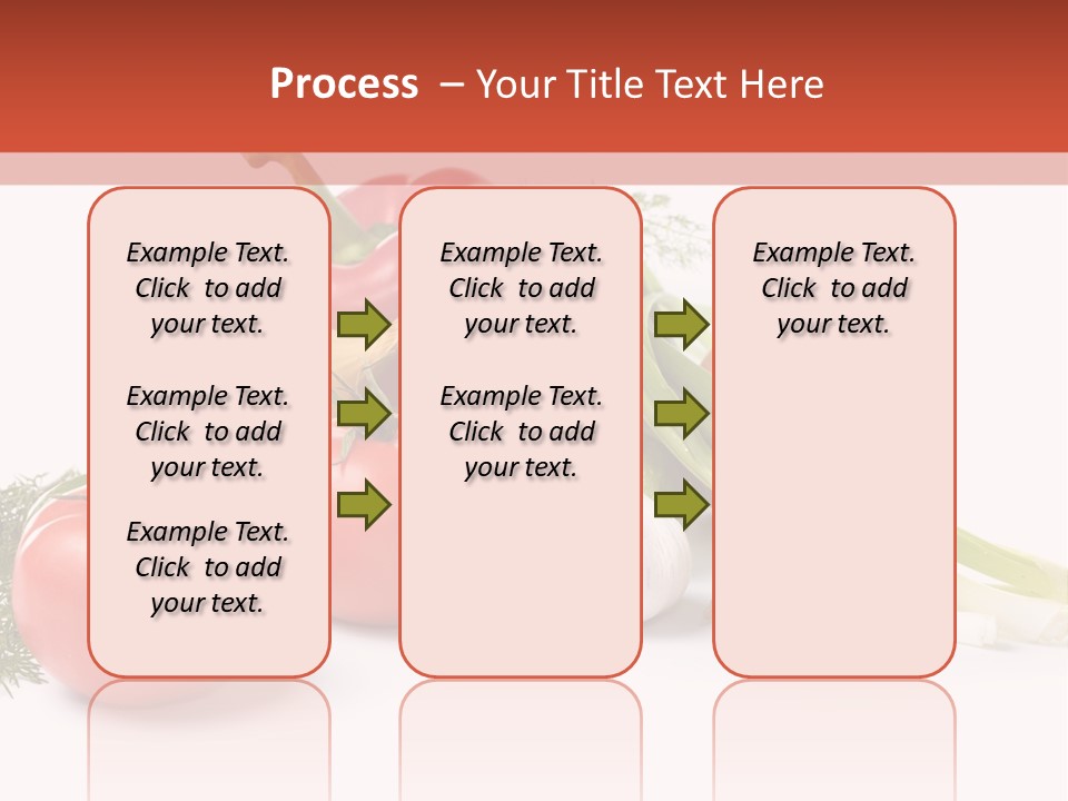 Pepper Garden Red PowerPoint Template